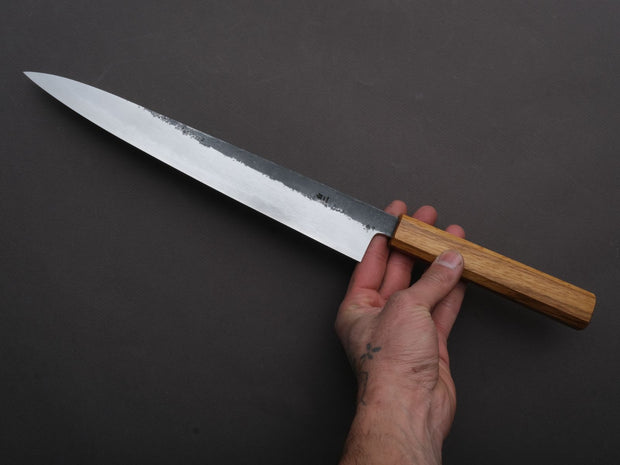 HADO - Sumi - White #2 - Kurouchi - Sujihiki - 270mm - Oak Handle