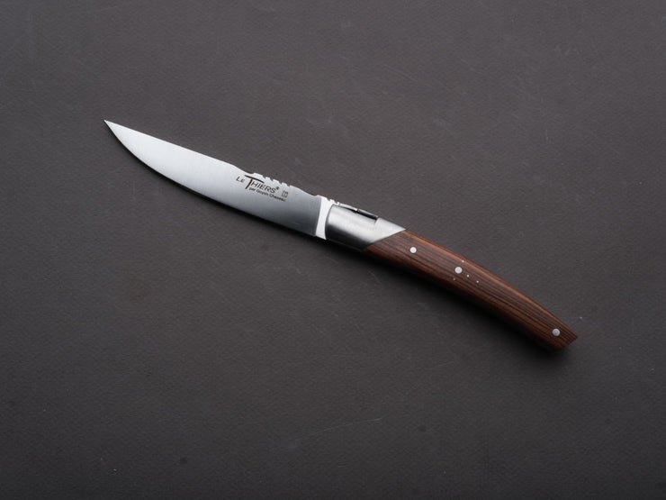Goyon Chazeau - Steak/Table Knives - Le Thiers Prestige Pirou - Kingwood Handle - Set of 6