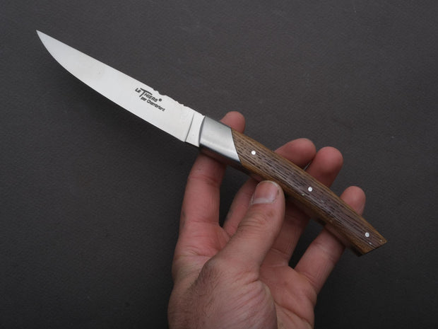 Chambriard - Steak Knives - Le Thiers - Wine Barrel Oak Wood Handle - Set of 6