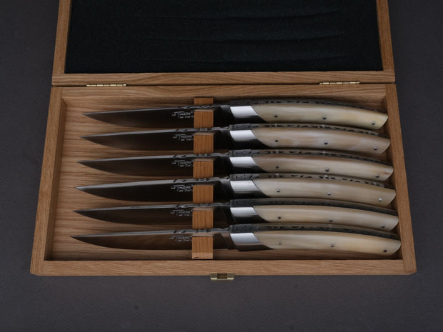 Chambriard - Steak Knives - Le Thiers - Horn Handle - Set of 6