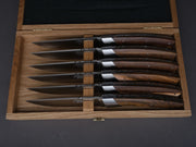 Chambriard - Steak Knives - Le Thiers - Pistachio Wood - Set of 6