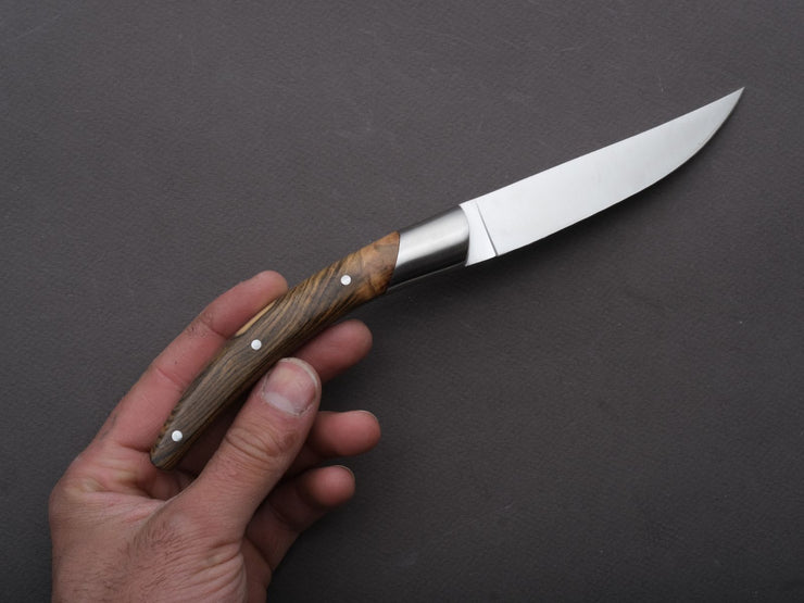 Goyon-Chazeau - Steak/Table Knives - Styl'ver - Pistachio Handle - Set of 6