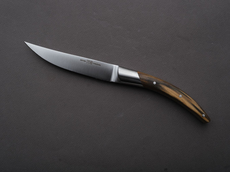 Goyon-Chazeau - Steak/Table Knives - Styl'ver - Pistachio Handle - Set of 6