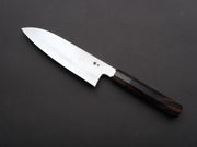 Tetsujin - Ukiba - Silver #3 - Santoku - 180mm - Taihei Makassar Ebony Handle