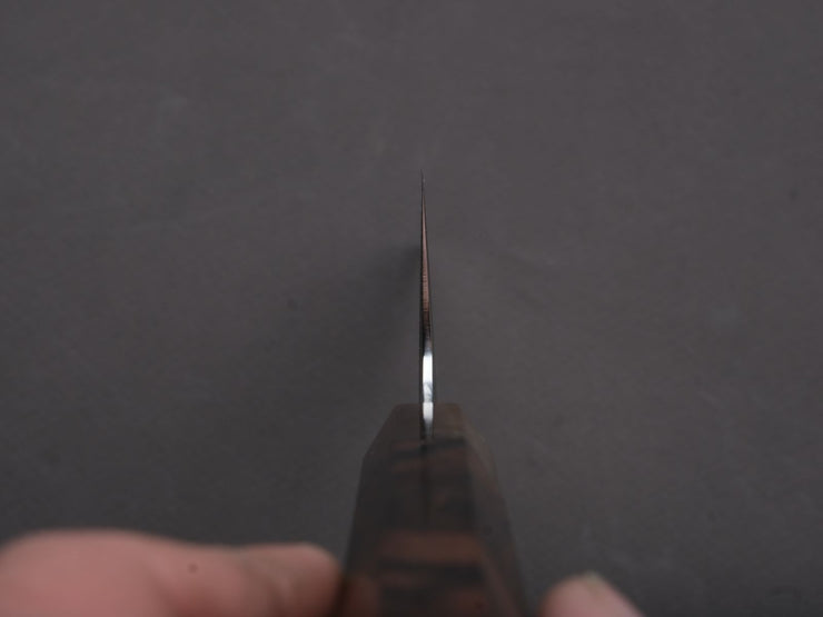 Tetsujin - Ukiba - Silver #3 - Santoku - 180mm - Taihei Makassar Ebony Handle