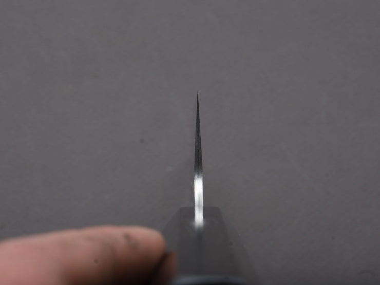 Nigara Hamono - SPG STRIX - Tsuchime Damascus - Bunka - 180mm - Ebony Handle