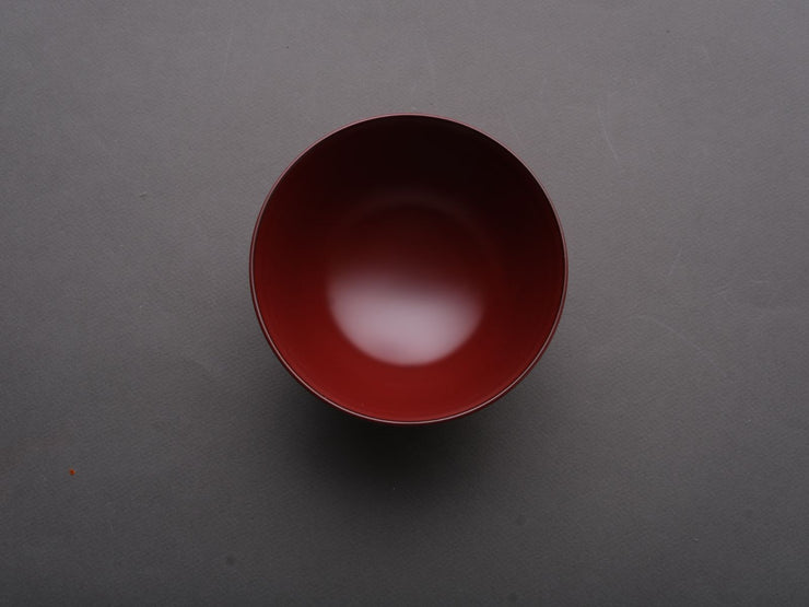Komon - Tomoaki Nakano - Urushi Lacquer/Wood - Hazori Shiru-wan (Small Wing Soup Bowl) - Multiple Colors