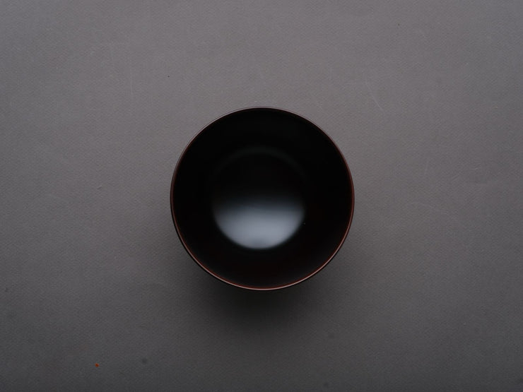Komon - Tomoaki Nakano - Urushi Lacquer/Wood - Hazori Shiru-wan (Small Wing Soup Bowl) - Multiple Colors