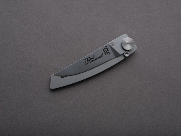 Dozorme - Folding - Le Theirs - Liner Lock - 7cm - Stainless Handle