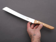 Windmühlenmesser - Bread Saw - Stainless - 250mm - Cherry Wood Handle