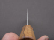 Hitohira - TD - Blue #2 - Stainless Clad - Kurouchi - Gyuto - 210mm - Oak Handle