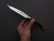 Goyon Chazeau - Steak/Table Knives - Laguiole Prestige - Snakewood Handles - Set of 6