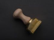 Ga.Ri. Torneria - Brass Ravioli Stamp - Fluted