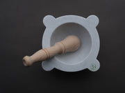 Nuova Marmotecnica - "Genovese" Carrara Marble Mortar and Beech Wood Pestle
