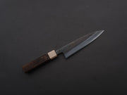 Hitohira - TD - Blue #2 - Stainless Clad - Kurouchi - Petty - 150mm - Walnut Handle