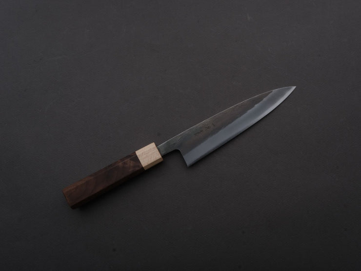 Hitohira - TD - Blue #2 - Stainless Clad - Kurouchi - Petty - 150mm - Walnut Handle