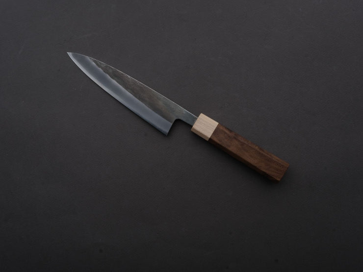 Hitohira - TD - Blue #2 - Stainless Clad - Kurouchi - Petty - 150mm - Walnut Handle