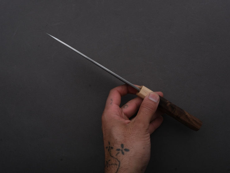 Hitohira - TD - Blue #2 - Stainless Clad - Kurouchi - Petty - 150mm - Walnut Handle