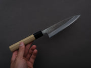 Hitohira - TD - Blue #2 - Stainless Clad - Kurouchi - Petty - 150mm - Magnolia Wood Handle (D-Shape)