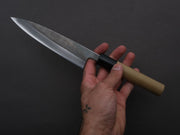 Hitohira - TD - Blue #2 - Stainless Clad - Kurouchi - Petty - 150mm - Magnolia Wood Handle (D-Shape)