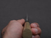 Hitohira - TD - Blue #2 - Stainless Clad - Kurouchi - Petty - 150mm - Magnolia Wood Handle (D-Shape)