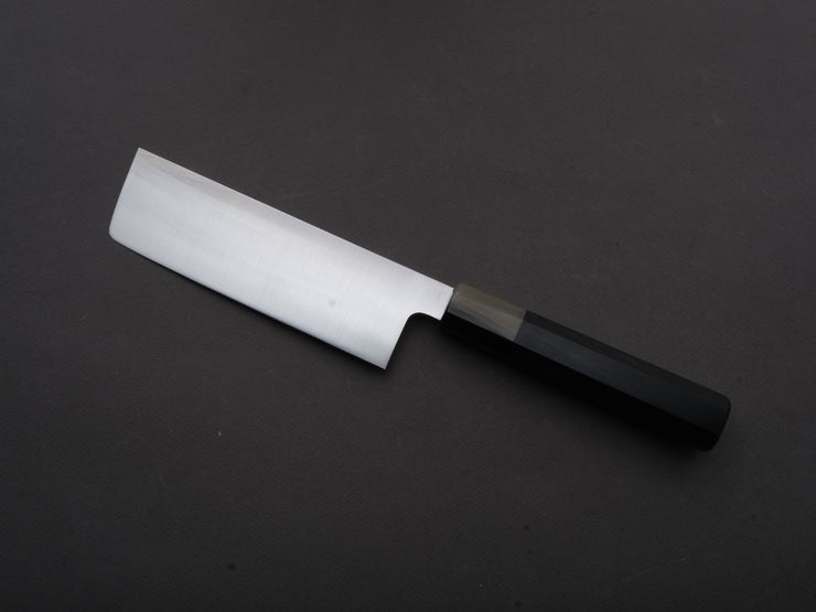 Hitohira - Ashi - White #2 - Nakiri - 165mm - Ebony Handle