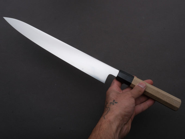 Hitohira - SKR - Stainless - Sujihiki - 270mm - Magnolia Wood Handle