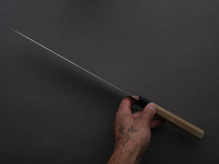 Hitohira - SKR - Stainless - Sujihiki - 270mm - Magnolia Wood Handle