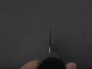 Hitohira - Tanaka Kyuzo - Blue #1 - Migaki - Nakiri - 165mm - Taihei Makassar Ebony Handle (Kaku)