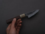 Hitohira - Hinode - White #2 - Stainless Clad - Tsuchime - Paring - 90mm - Taihei Rosewood Handle