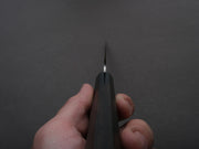 Nigara Hamono - SPG STRIX - Tsuchime Damascus - Sujihiki - 240mm - Ebony Handle