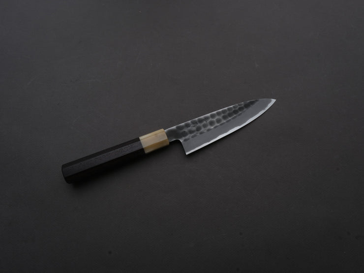 Hitohira - Hinode - White #2 - Stainless Clad - Tsuchime - Petty - 135mm - Taihei Rosewood Handle