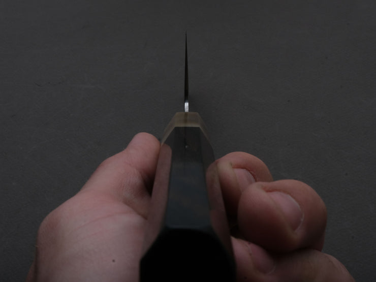 Tetsujin - Ukiba - Silver #3 - Nakiri - 180mm - Taihei Makassar Ebony Handle