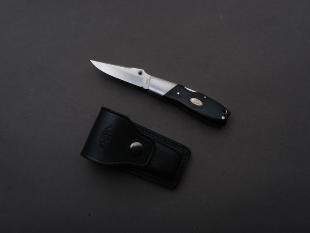 MOKI - Folding Knife - Kingfisher - Linen Micarta Handle
