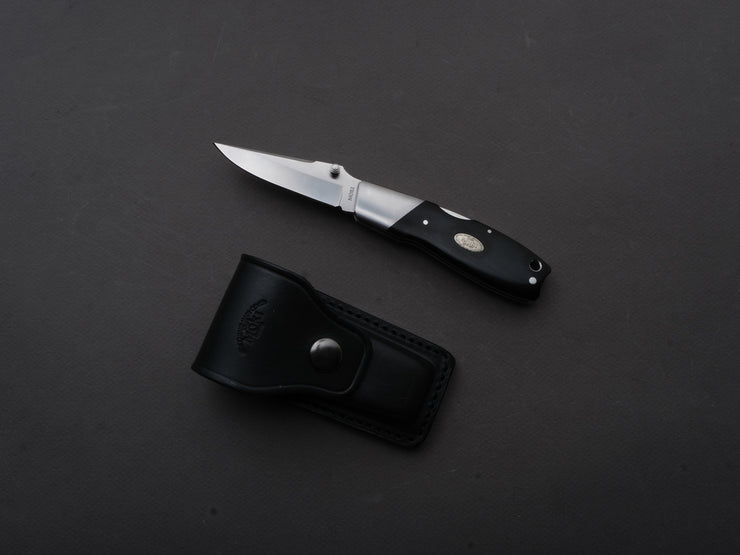 MOKI - Folding Knife - Kingfisher - Linen Micarta Handle