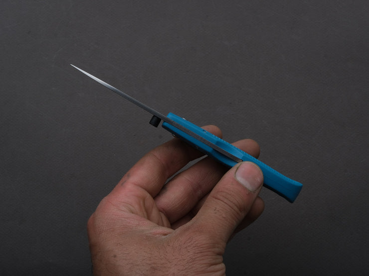 MOKI - Folding/Pocket Knife - Coupe - Grayish Blue Grilon Handle