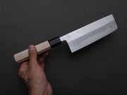 Hitohira - Tanaka x Ren - White #2 - Nakiri - 180mm - Magnolia Wood Handle