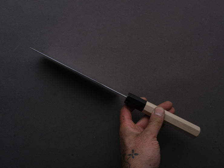 Hitohira - Tanaka x Ren - White #2 - Nakiri - 180mm - Magnolia Wood Handle