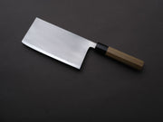 Tetsujin - Blue #2 - Kasumi - Nakiri - 220mm - Magnolia Handle (Extra Large)