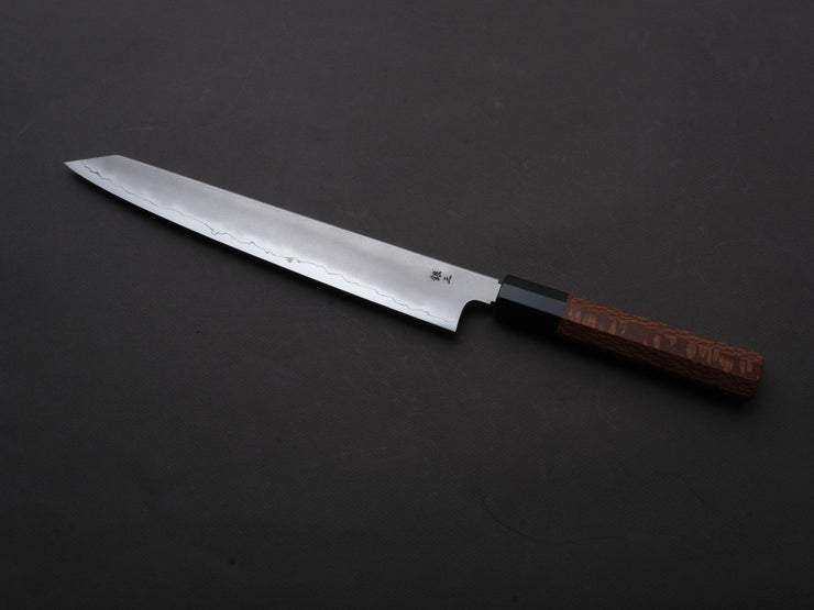 Tetsujin - Silver #3 - Kasumi - Kiritsuke Sujihiki - 270mm - Lacewood Handle
