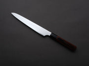 Hitohira - Imojiya TH - Damascus - Sujihiki - 240mm - Red Pakka Handle
