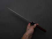 Hitohira - Imojiya TH - Damascus - Sujihiki - 240mm - Red Pakka Handle