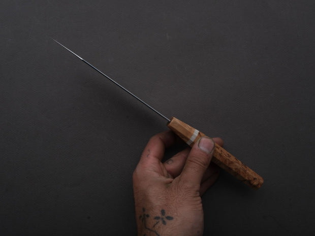 Ryusen - FUKAKURYU KAI - ATS314 - Damascus - Kiritsuke Petty - 135mm - Birch Handle