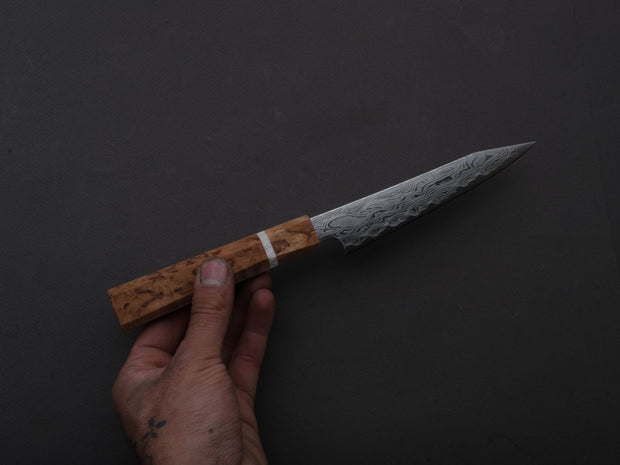 Ryusen - FUKAKURYU KAI - ATS314 - Damascus - Kiritsuke Petty - 135mm - Birch Handle