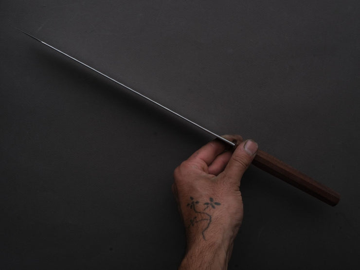 Ryusen - BLAZEN RYU WA - SG2 - Nashiji - Sujihiki - 260mm - Walnut Handle