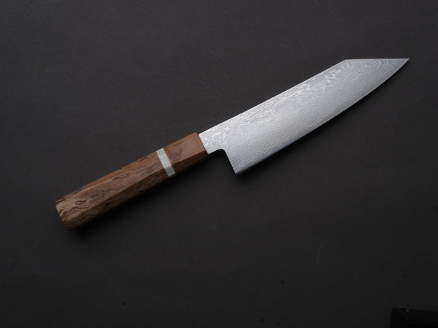 Ryusen - FUKAKURYU KAI - ATS314 - Damascus - Kiritsuke Santoku - 175mm - Birch Handle