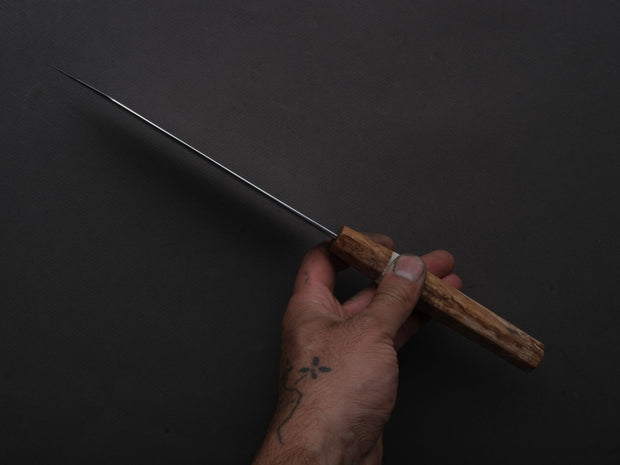 Ryusen - FUKAKURYU KAI - ATS314 - Damascus - Kiritsuke Santoku - 175mm - Birch Handle