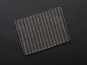 Fog Linen - Linen Kitchen Cloth - "Roman" Brown and Natural Stripe