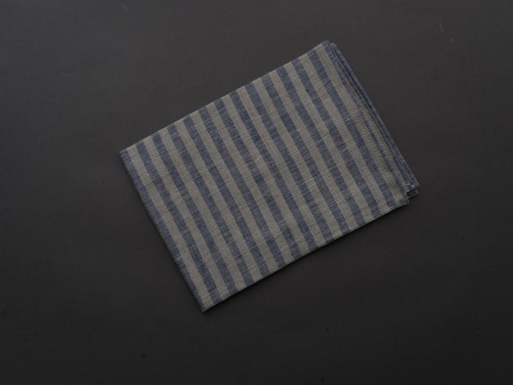 Fog Linen - Linen Kitchen Cloth - "Jack" Blue and Natural Stripe
