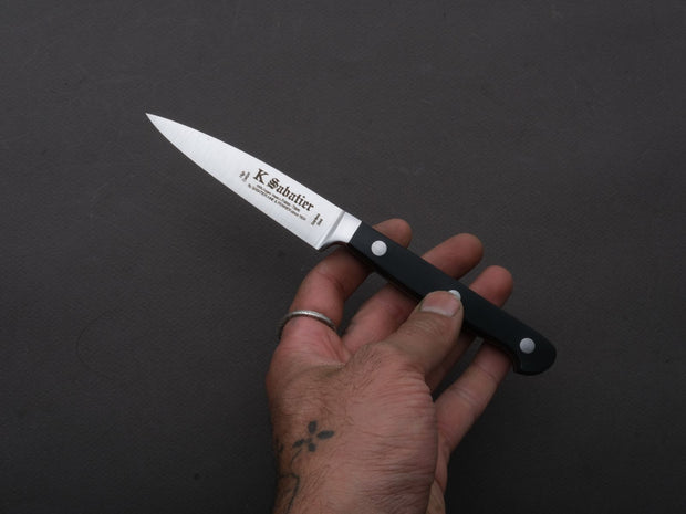 K Sabatier - Proxus - Stainless - Paring - 2.75" - Black POM Western
